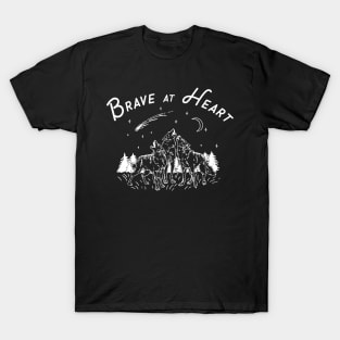 Brave at Heart dark variant T-Shirt